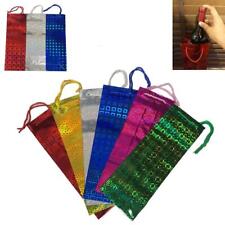 Assorted Holographic Wine Bottle Bags Gift Christmas Present Wedding Wholeasale