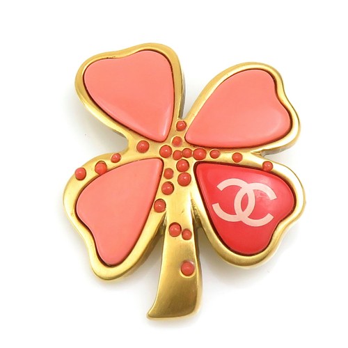 Auth chanel vintage clover - auth,