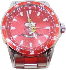 Kappa Alpha Psi Quartz Mens Watch [Silver - Adjustable]