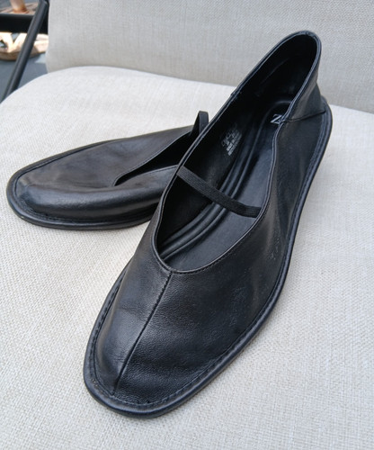 Zara women black leather - women’s,
