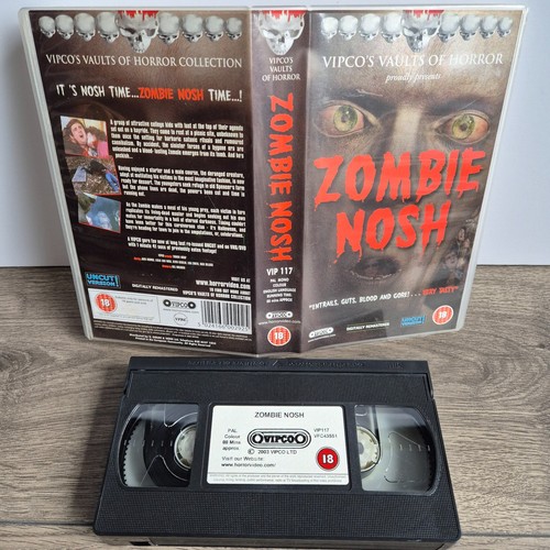 Zombie nosh vhs vipco - nosh,