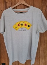 Evisu Men's T-Shirt XL Grey Marl - Good/Fair Condition