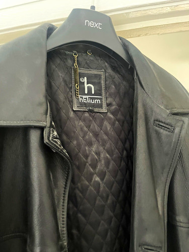 Helium men black - black, leather