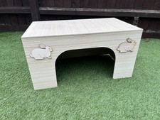 New design Extra large size Rabbit house/shelter/hide (fully assembled )