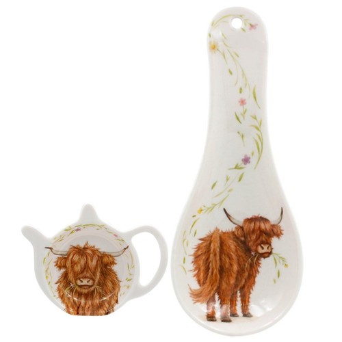 Leonardo highland cow - highland, melamine
