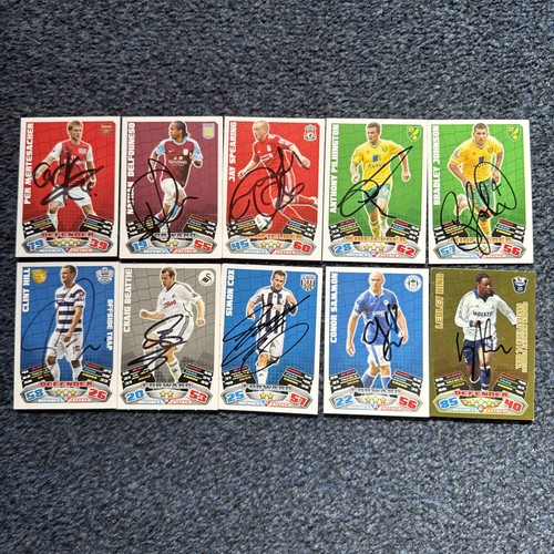 Signed match attax - signed,