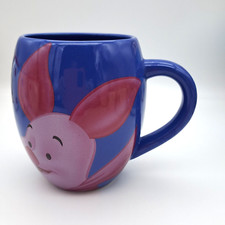Piglet Barrell mug 'Winnie The Pooh'  purple Tams Walt Disney ceramic cup 600ml