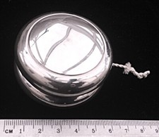 *RARE Sterling Silver YoYo Toy with String  London GOLDEN JUBILEE 2002