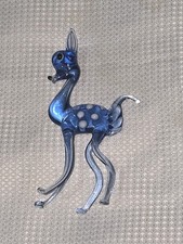 Vintage Glass Deer, glass