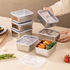 4pcs stainless steel food - 4pcs,