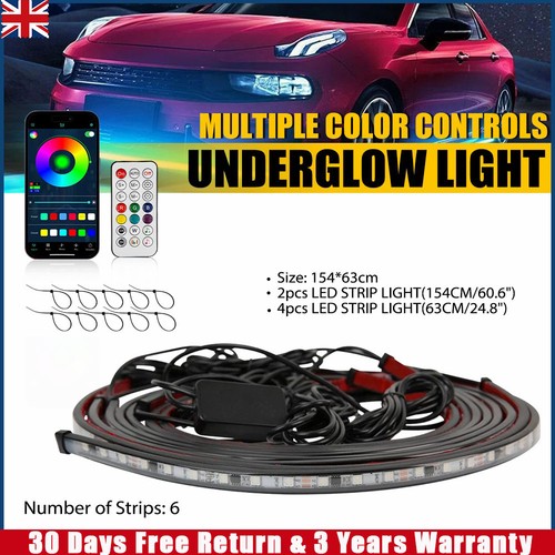Rgb led under car tube - rgb,
