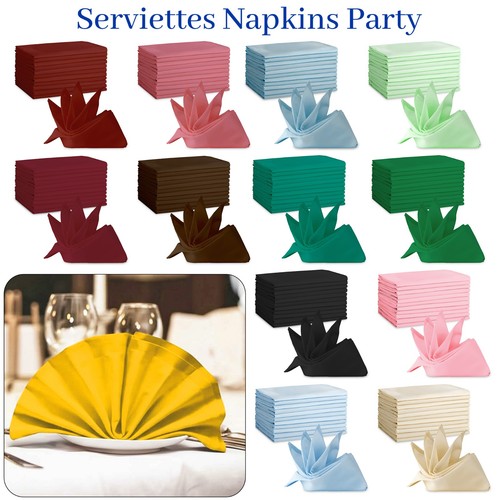 Table napkins cloth - table, dinner