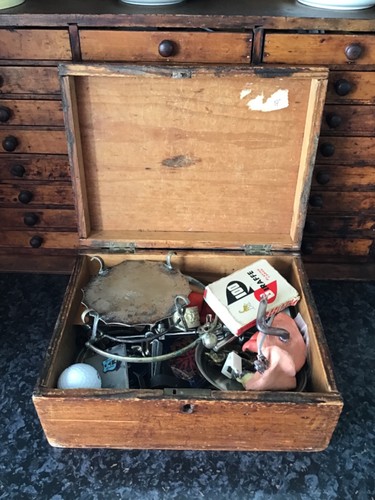 Antique wooden box - box, vintage