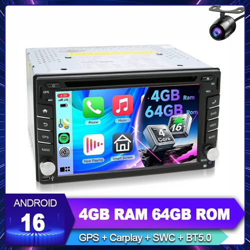 Double din car stereo - 6.2",