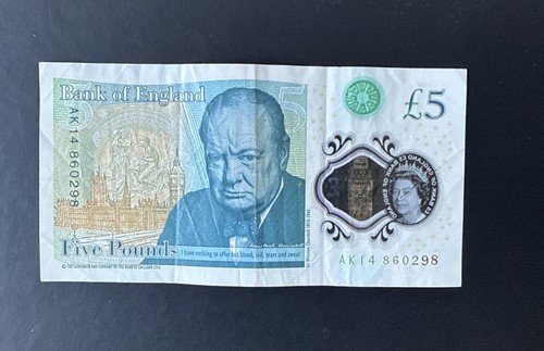 Note ak14 genuine banknote - ak14,