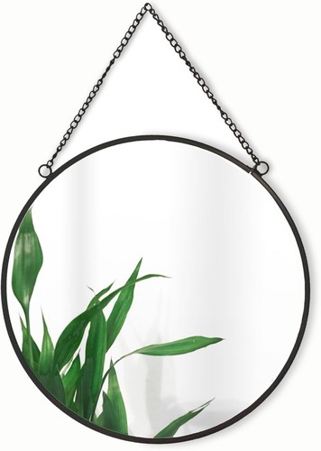 Round wall mirror with - round,
