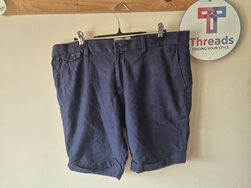 Next men navy linen blend - navy,