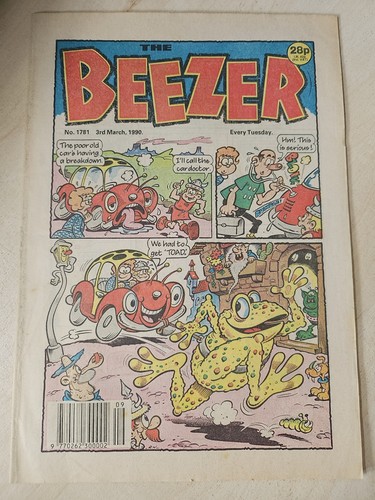 The beezer comic - beezer,
