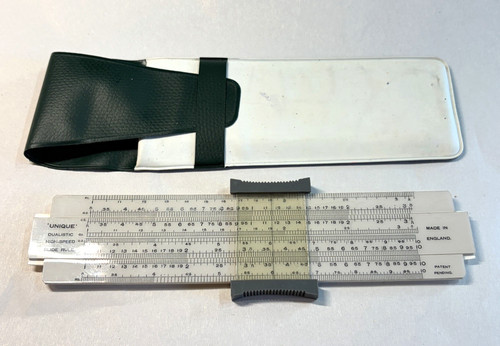 Vintage unique slide rule - unique,