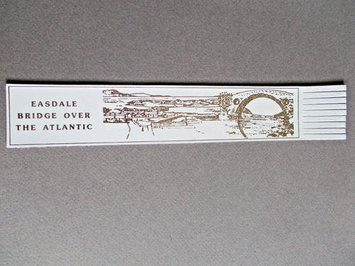 Leather bookmark easdale - bookmark,
