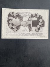 J. Beagles Postcard, Birthday Greetings To My Dear Brother.