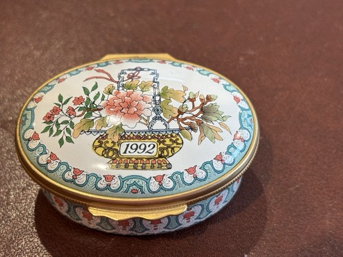 Halcyon days enamel pot - days, year