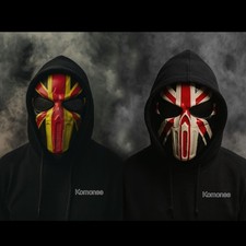 Halloween Mask Union Jack Full Face Hockey Fancy Dress Party Prank Accessory