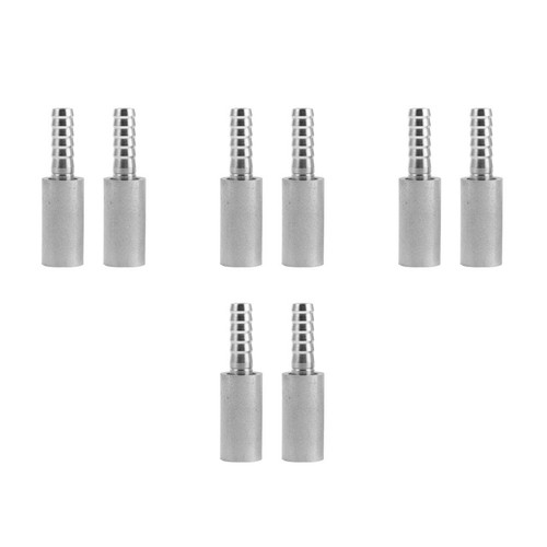 8pcs reusable stainless steel - 8pcs,