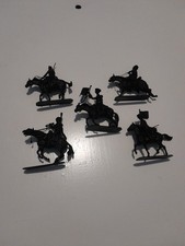 Historex 54mm Napoleonic Hussar Mounted Figures Set  X 5