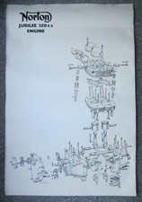 Vintage Norton Jubilee 250cc