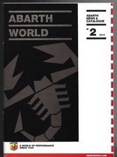 Abarth 500, 595, 695 & Punto 2012 Ed. 2 UK Market Brochure Inc. Tributo Ferrari