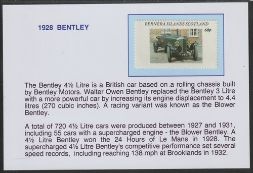 Bernera 1981 vintage cars - 1981,