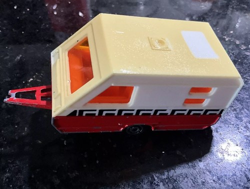 Vintage majorette toy caravan - vintage,