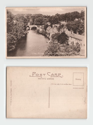 Postcard the river nidd - -,