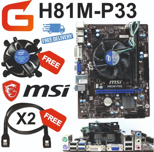Reduced clear msi h81m p33 - to,
