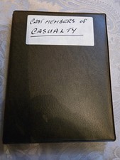 BBC Casualty Cast Signed