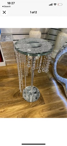 Crush diamond 60cm silver - diamond,
