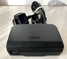 Official UK Nintendo 64 N64 Power Supply PSU Adapter - FREE POSTAGE - Working