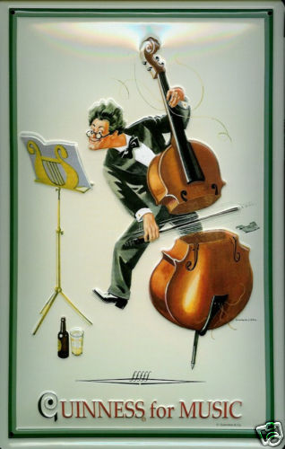 Guinness musician miniature - guinness,