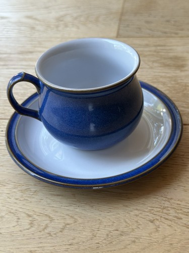 Denby imperial blue tea cup - denby,