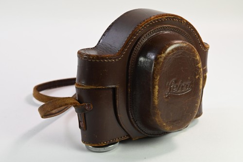 Leica efgoo brown leather - leather, case