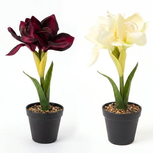 Artificial amaryllis plant - artificial,