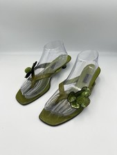 Sonia Rykiel Y2K Green Leather