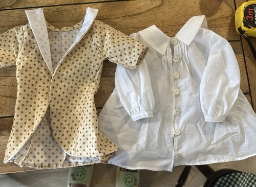 Antique doll clothes - doll,