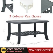 Garden Coffee Table Plastic