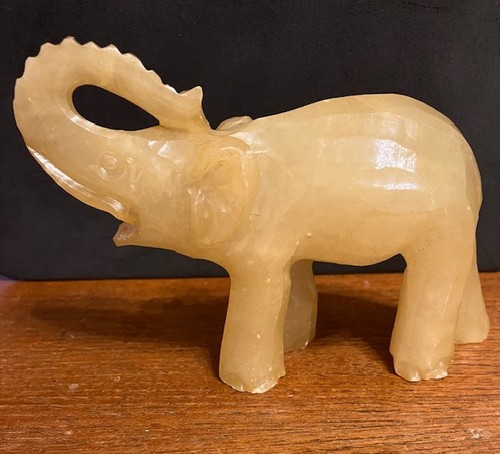 Vintage hand carved alabaster - vintage,