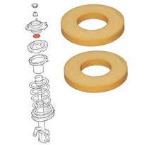 2x Front Shock Absorber Top