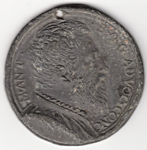Old unidentified medal - old,