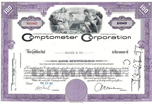Comptometer corporation - comptometer,