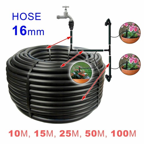 Garden irrigation black hose - garden,